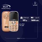 گوشی موبایل سالمندان جی ال ایکس مدل GLX F8 دو سیم کارت با درگاه میکرو - Image 2
