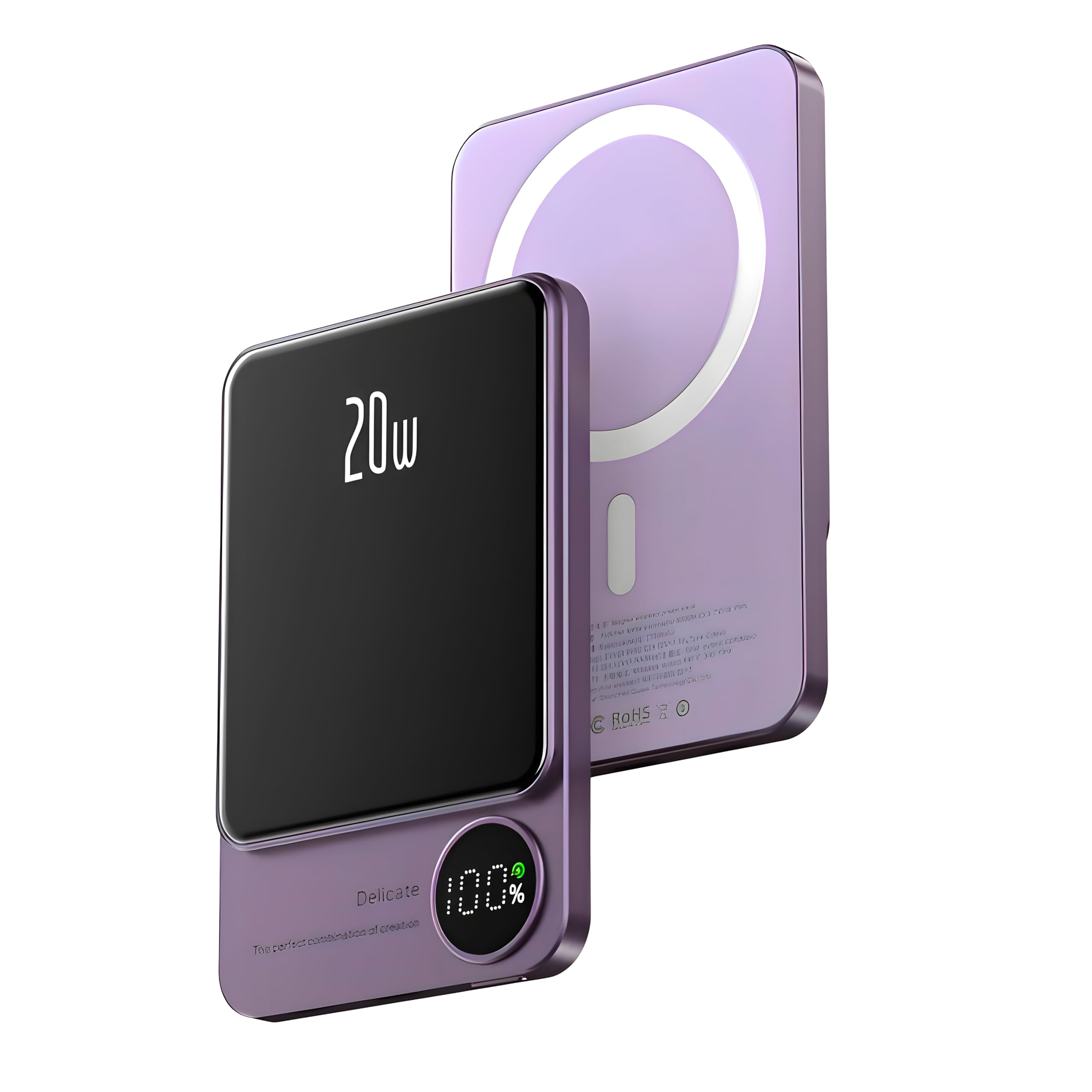 پاوربانک مگ سیف مدل Magnetic Wireless Mini پاوربانک مگ سیف مدل Magnetic Wireless Mini