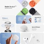 هدفون بلوتوثی شیائومی مدل Redmi Buds 4 Lite