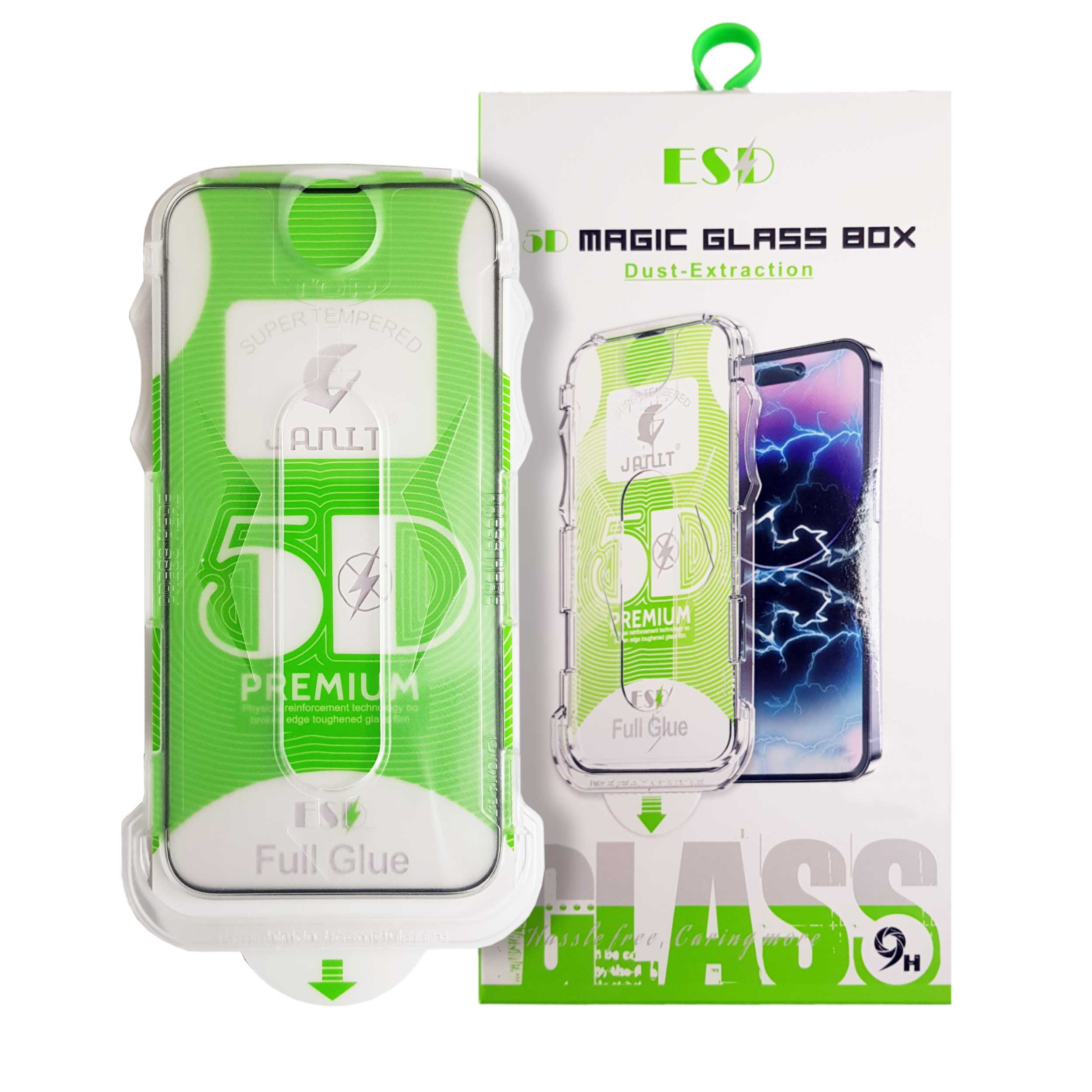 bd5b8a7ea469cbd5e5a533aa247b82cce309f1cf_1706557468.jpg کیت محافظ صفحه نمایش آسان نصب مدل ESD Magic Glass Box - Image 1