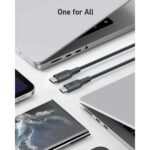کابل USB-C انکر مدل A80F2H11 طول 1.83 متر