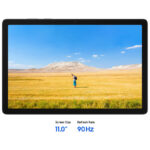 تبلت 11 اینچ سامسونگ مدل Galaxy Tab A11 Plus Wi-Fi، ظرفیت 128 گیگابایت و رم 6 گیگابایت، رزولوشن دوربین 8 مگاپیکسل، پشتیبانی از قلم و کیبورد