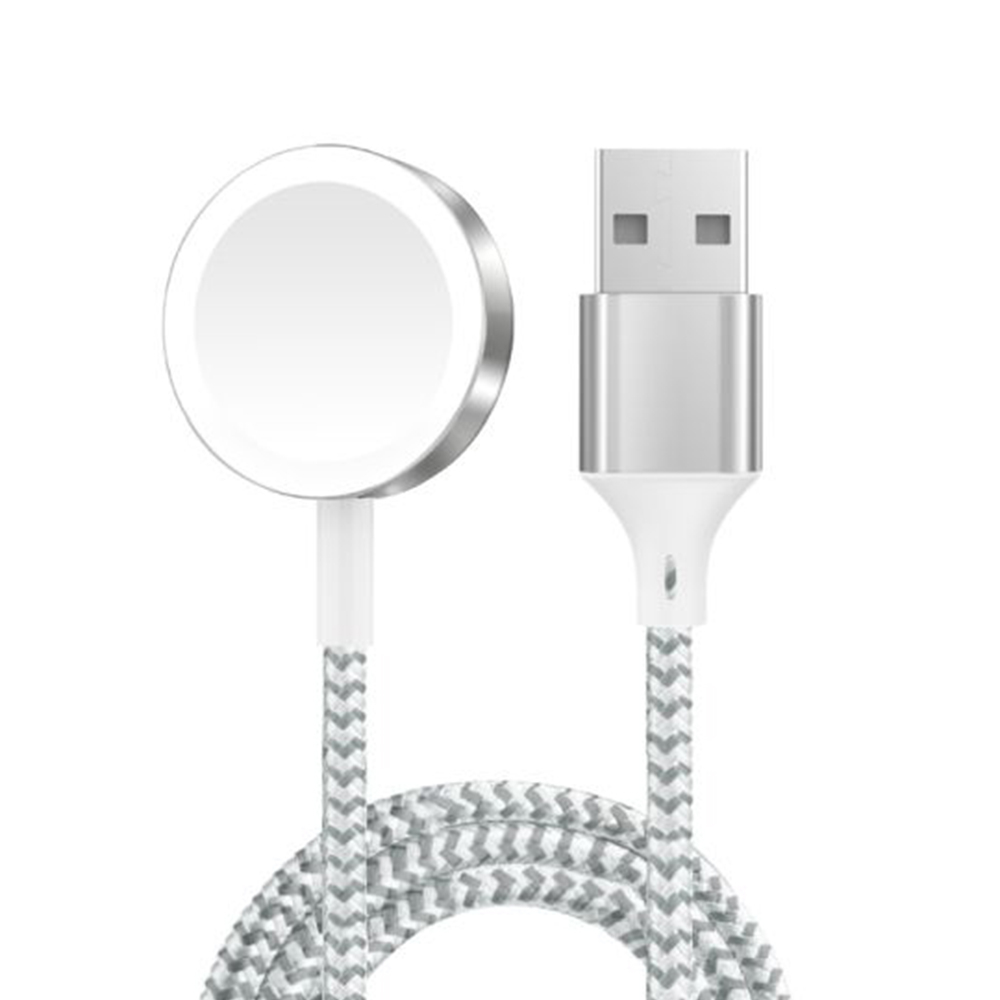 کابل شارژ مغناطیسی گرین لاین مدل magnetic charging مناسب برای اپل واچ