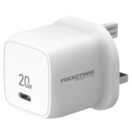 شارژر دیواری 20 وات پاوا مدل PW-PM120WUK-WH