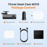 دوربین ثبت قایع خودرو سونتی میریِ مدل 70mai Dash Cam M310